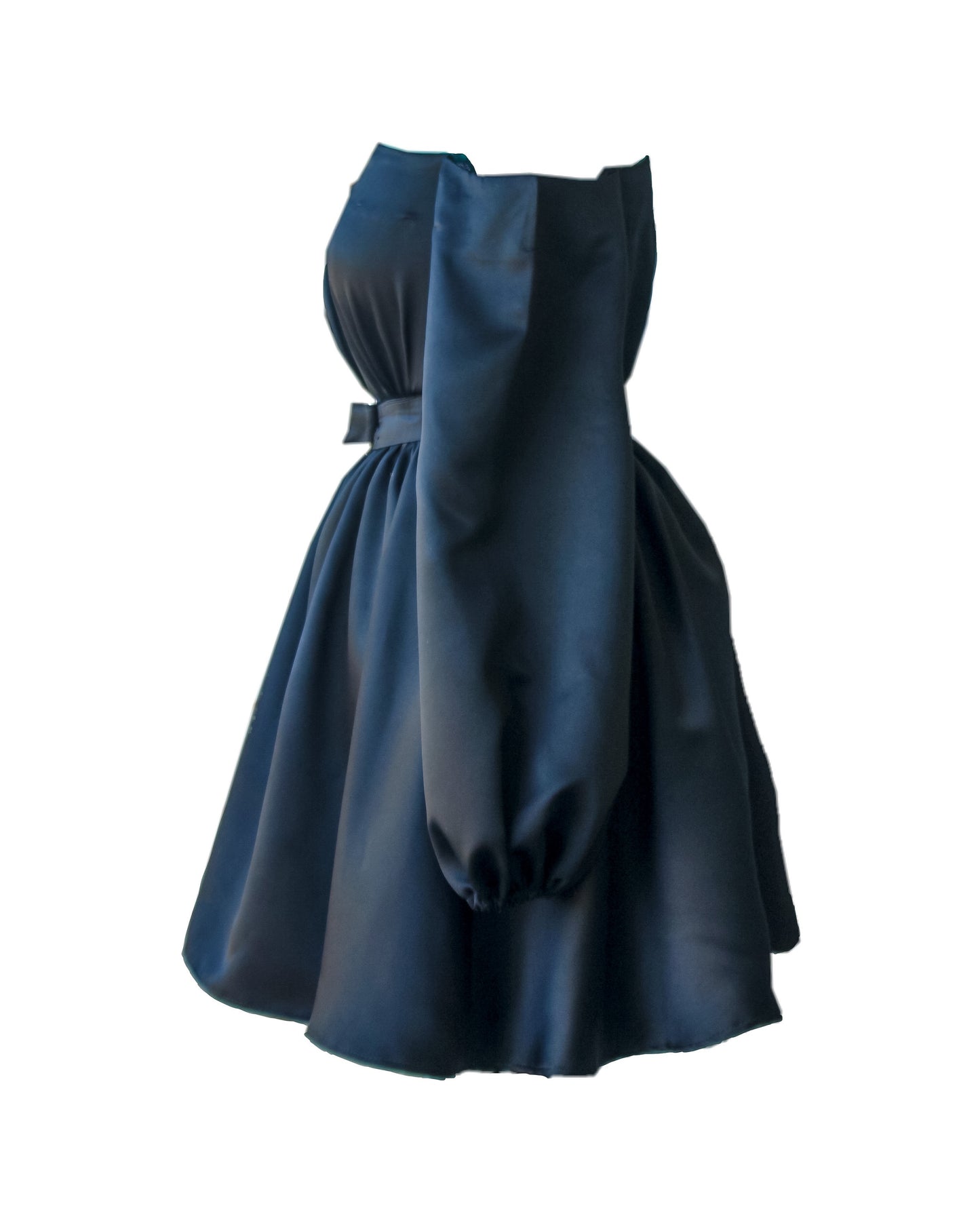 Mono strap off shoulder short dress