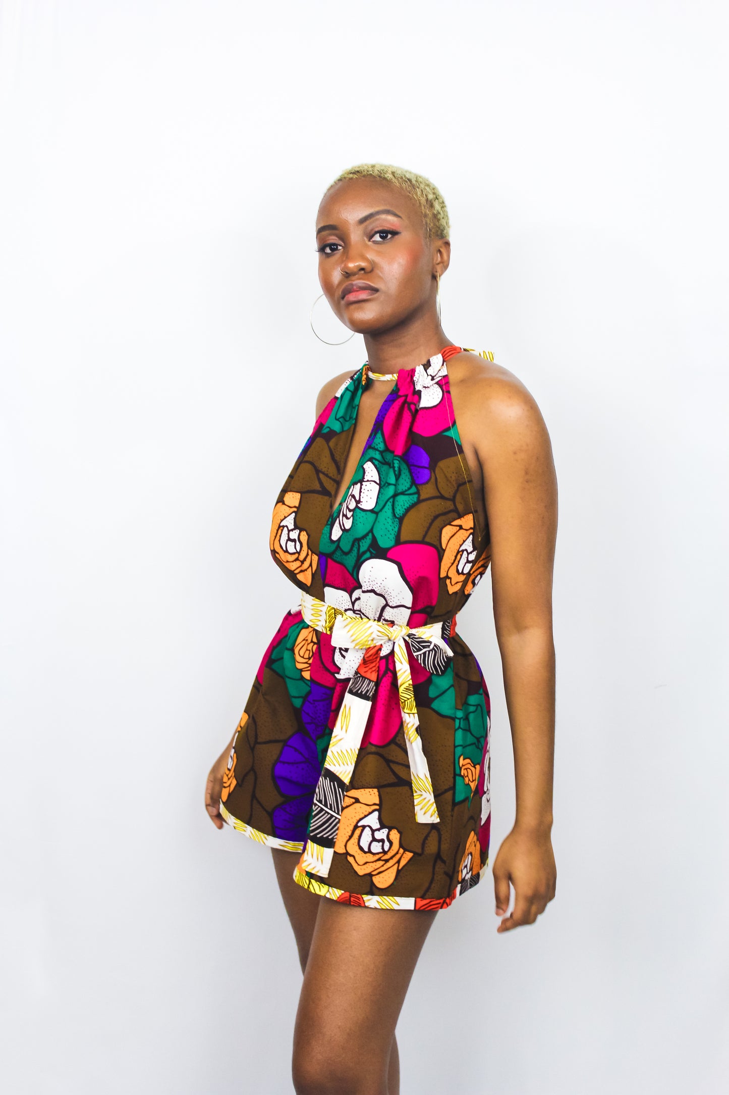 Romper “J”suit for Structure print