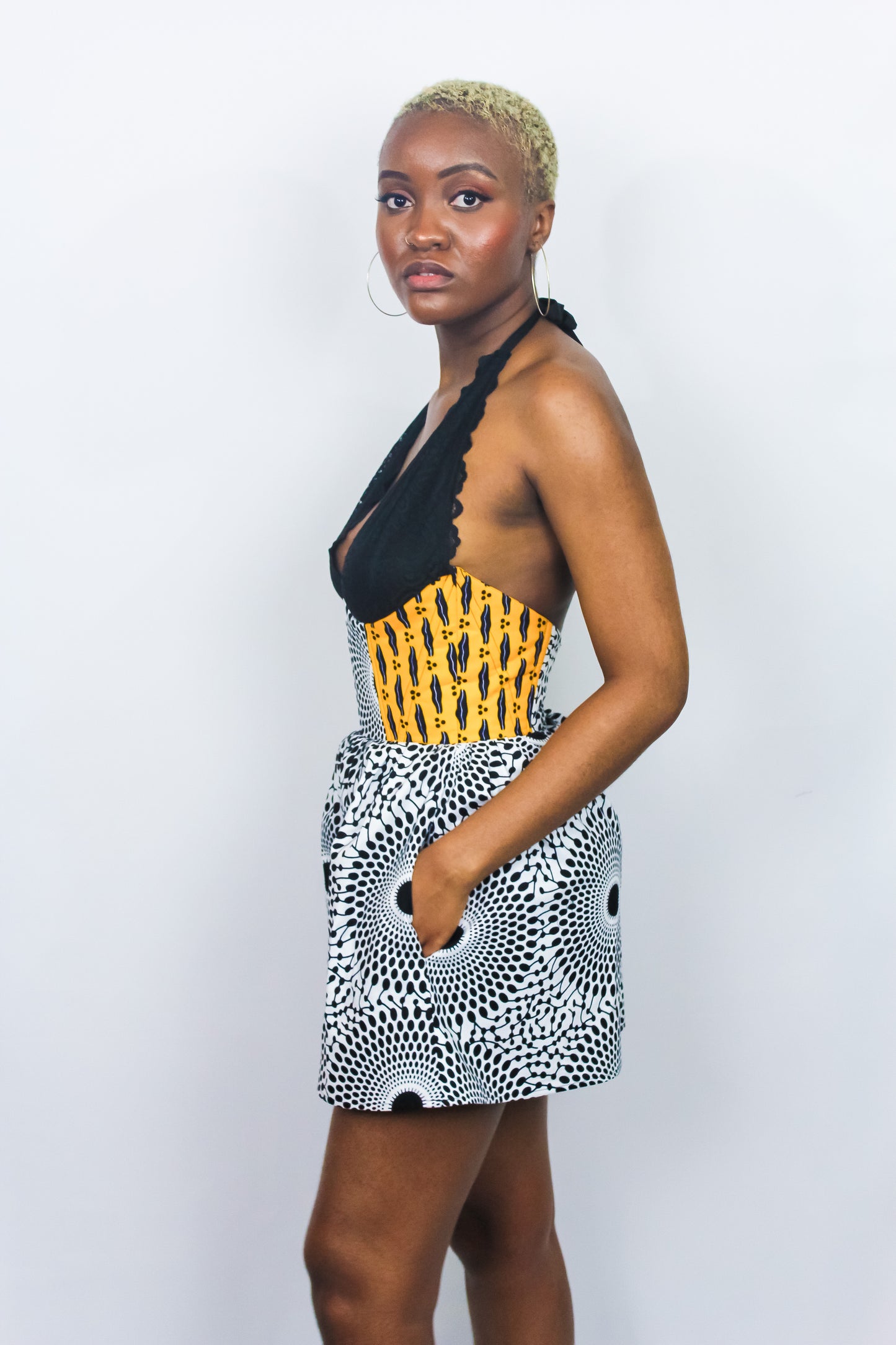 The Structure Romper print