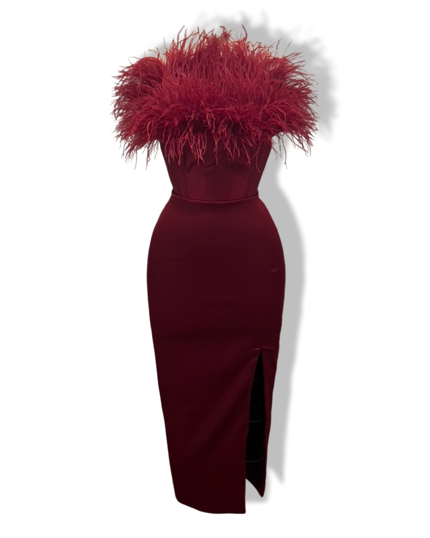 The V dress